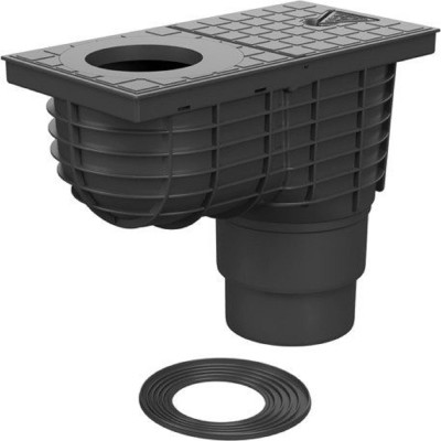 Vpust kanalizační spodní KV110/125ST D110/125MM STANDARD