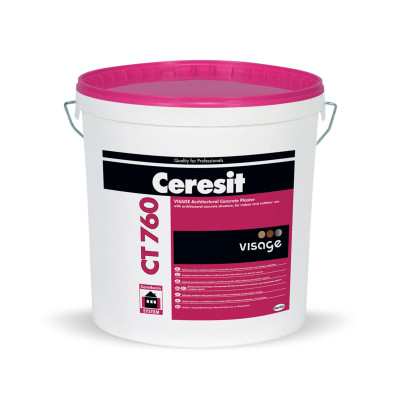Omítka s designem betonu Ceresit CT 760 VISAGE DESERT 20KG