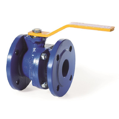 Kohout kulový přírubový plyn Ivar BRA. B2.100 GAS DN40 140MM LITINA