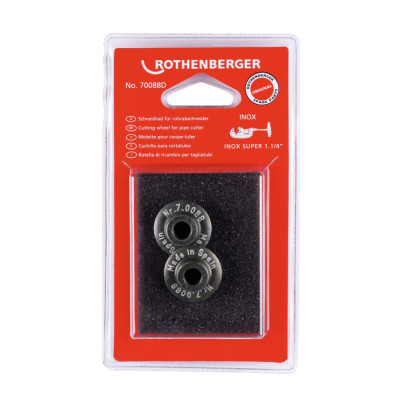 Kolečko řezné náhradní Rothenberger pro SUPER 5/4˝, INOX, 2KS
