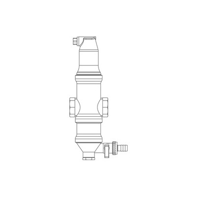 Separátor mikrobublin Imi Pneumatex ZEPARO ZUKM 40 MAGNET 6/4˝ PN10