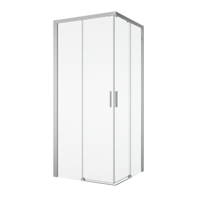 Dveře posuvné Ronal Top-Line S 0-90X200CM LEVÉ BÍLÁ/ČIRÉ