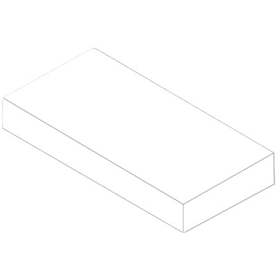 Stříška plotová hladká Ferobet Linus 60X30X8.5CM ANTRACIT