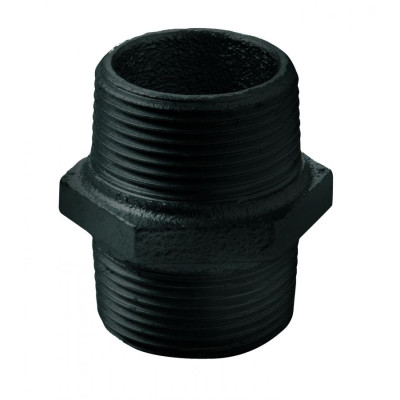 Vsuvka pravý/levý závit černá Atusa Nr. 281 MM 2˝ VNĚJŠÍ (BAL.20)