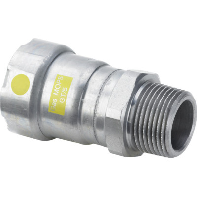 Přechodka vnější Viega Megapress Gas 4611 6/4˝X6/4˝OCEL/POZINK (1/15)