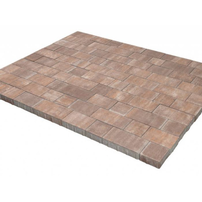 Dlažba betonová Best Belisima výška 8 cm SAMETOVÝ UV COLORMIX MOKA