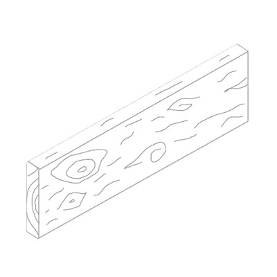 Obklad prkno Ferobet Dřevěný program 75X20X2CM STARÉ DŘEVO