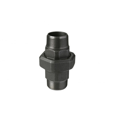 Šroubení přímé kónické černé Atusa Nr. 344 MM 3/4˝ VNĚ/VNĚ (BAL.10/40)