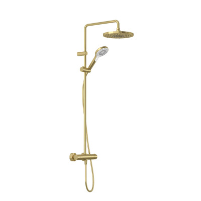 Systém sprchový termostatický Kludi Dive DUAL SHOWER SYSTEM 3S KART.ZLATO