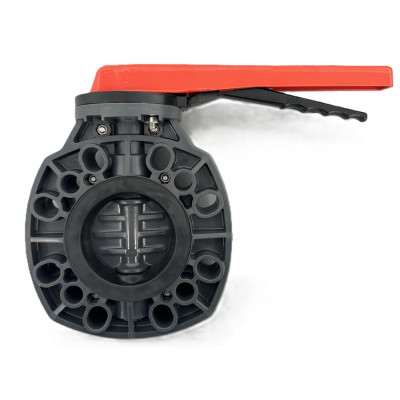 Klapka mezipřírubová uzavírací PVC-U CLEVELINGS D250MM (EPDM)