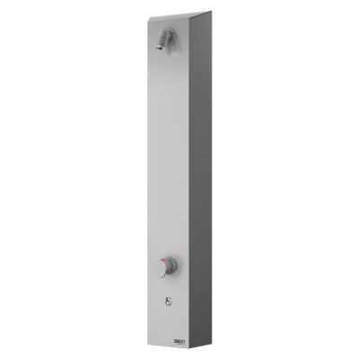 Panel sprchový Sanela SLSN 02PT Piezo INTEG.OVLÁDÁNÍ TERMOST.24V NEREZ