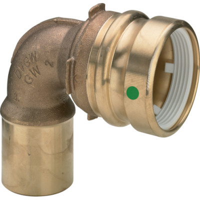 Oblouk zástrčný 90° Geopress s SC 9616.1TW 35X40