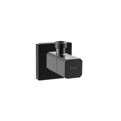 Ventil rohový Roca Aqua 1/2X3/8˝ TITAN ČERNÁ LESKLÁ