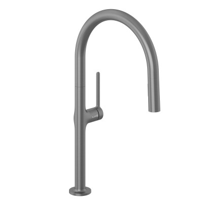 Baterie dřezová Kludi Reef páková STOJÁN.SPRŠKA KARTÁČ.GUNMETAL