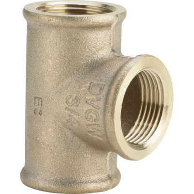T-kus vnitřní Viega 3130 bronz 6/4˝X 3/4˝X 6/4˝