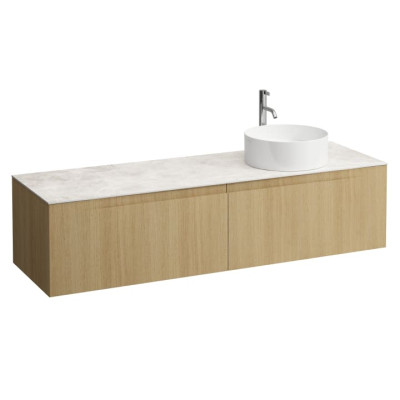 Skříňka umyvadlová s výřezem Laufen ARUN 160X50X39CM DUB/CREMA