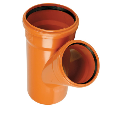 Odbočka kanalizační Wavin PVC-U KGEA DN315X200/45° SN8