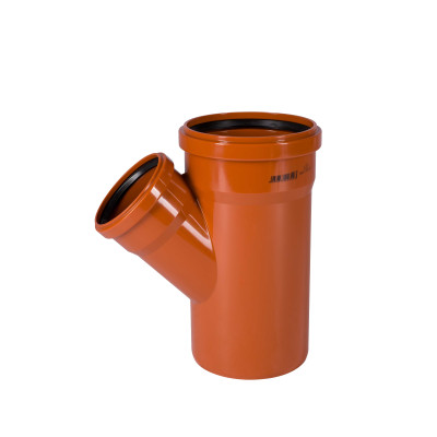 Odbočka kanalizační PVC KGEA 160/110/45°(KGEA 150/100/45)(51)