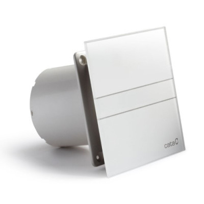 Ventilátor axiální na zeď Cata e120 GT SKLO ČASOVAČ BÍLÁ