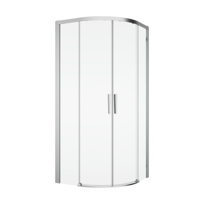 Kout posuvný Ronal Divera 1/4-kruh R550 80X80X200CM P ALUCHROM/DURLUX