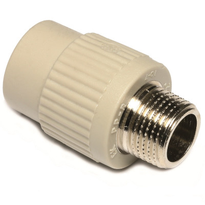 Přechodka Wavin PPRCT LF D20X1/2˝VNĚJŠÍ KOV.ZÁVIT(10/140)