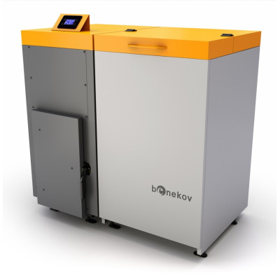 Kotel automatický na pelety Benekov K25 CLASSIC 25KW ZÁSOBNÍK 220L LEVÝ