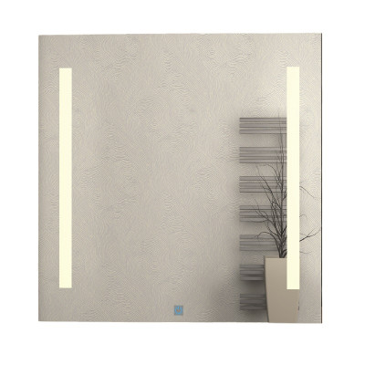 Zrcadlo s LED osvětlením Plano Davos 2X7,5W IP44 IR SENZOR 70X70X3,5