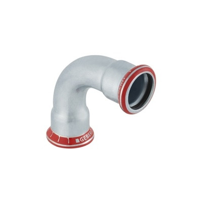 Koleno Geberit Mapress D15/90° UHLÍKOVÁ OCEL
