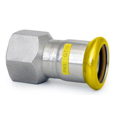 Přechodka Press Gas Ivar IVN80 PR.35MM X1˝ VNITŘNÍ NEREZ/HNBR