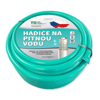 Hadice na pitnou vodu Tubi PV 10X14MM (3/8˝) L=50M ZELENOMODRÁ