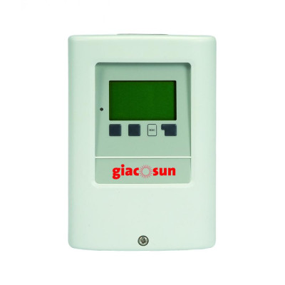 Regulátor elektronický Giacomini pro SOLÁRNÍ SYSTÉMY 3 TEPLOTNÍ ČIDLA