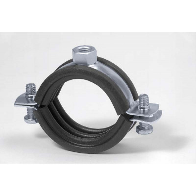 Objímka dvoušroubová s upínací hlavou M8/M10 67–71MM POZINK (50)