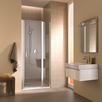 Dveře 1-křídlé otvírací Plano Davos Plus 110X200CM L STŘÍB./SERIGARFIE+ÚP