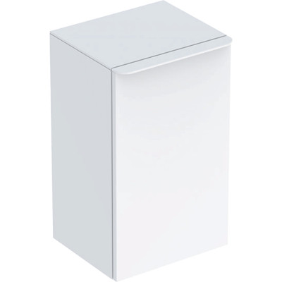 Skříňka boční Geberit Smyle Square 36X60X29,9CM BÍLÁ LESK PRAVÁ