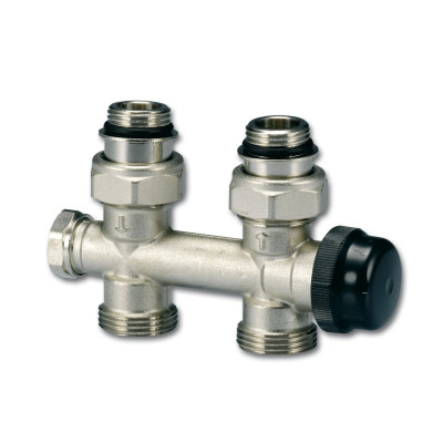Ventil termostatický Ivar KIT M-PR 01 EK X1/2˝-15X1 CU PŘÍMÝ NIKL