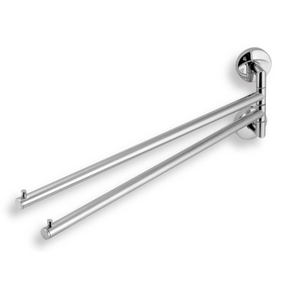 Držák ručníků Novaservis Novatorre11 NÁSTĚNNÝ DVOJITÝ 40CM CHROM