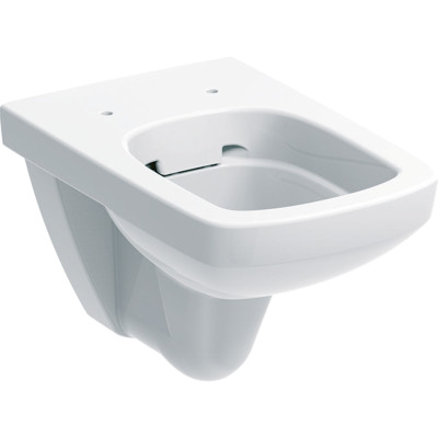 WC závěsné Geberit Selnova Square RIMFREE HLUBOKÉ SPLACH. BÍLÁ