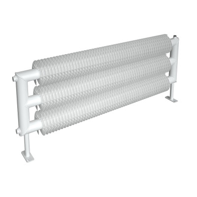 Radiátor žebrový Isan Spiral RAT3 32X92X2500 NA ZEM BARVA S18