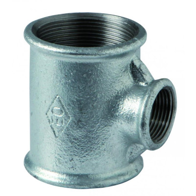 T-kus redukovaný pozink.Atusa Nr.130 FFF 3/4˝X3/8˝X3/4˝ VNITŘ.(BAL.10/70)