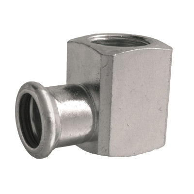 Oblouk 90°vnitřní závit Press Ivar IVC3 18X1/2˝ UHLÍKOVÁ POZINK.OCEL(10)