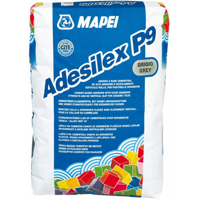 Lepidlo cementové Mapei Adesilex P9 ŠEDÁ 25KG