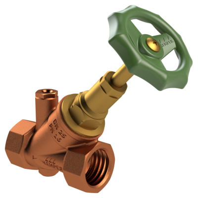 Ventil volně průtokový uzavírací Kemper STANDARD, VYPOUŠTĚCÍ DN15