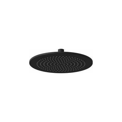 Sprcha hlavová kulatá Ravak 980.20 MOSAZNÁ 250MM ČERNÁ