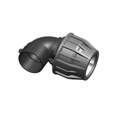 Koleno 90° flexi PVC Zeeflex Clevelings D50MM LEPENÍ