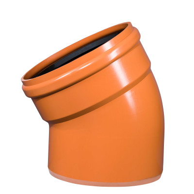 Koleno kanalizační Wavin PVC-U KGB DN200/30°