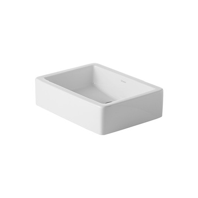 Mísa umyvadlová bez otvoru Duravit Vero 50X38CM BEZ PŘEPADU BÍLÁ