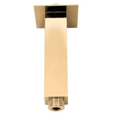Držák stropní sprchy Rav HRANATÝ 12CM KOV ZLATÁ