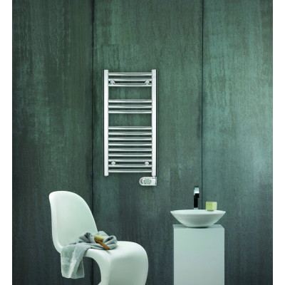Těleso koupelnové trubkové elekt.Zehnder AURA PBECZ-150-60/MQ CHROM