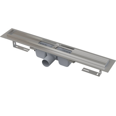Žlab podlahový Plano RZ1-750 S OKRAJEM 750MM NEREZ