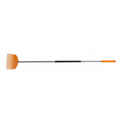Hrábě plastové 24CM 13ZUBŮ NÁSADA ALU 160CM